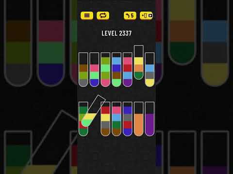 Water sort puzzle level 2337