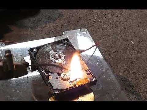 Festplatte zerstören !!