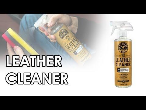 Colorless & Odorless Leather Cleaner - Chemical Guys Car Care