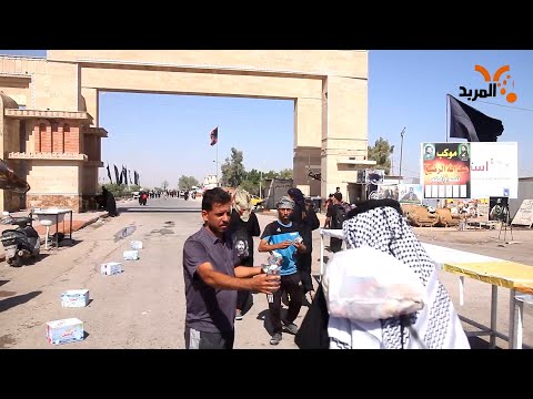 شاهد بالفيديو.. في السماوة .. موكب للصم والبكم على طريق الزائرين #المربد