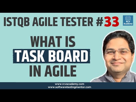 ISTQB Agile Tester 33 Task Board in Agile | What is Agile Task Board
