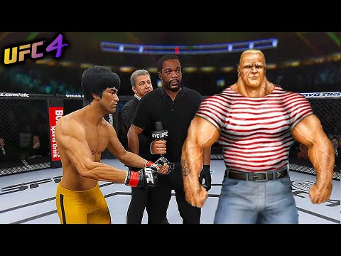 Bruce Lee vs. Super Russian - EA Sports UFC 4 Rematch