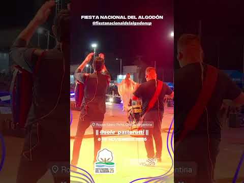 Soledad Pastorutti brilló en la Fiesta Nacional del Algodón en Roque Sáenz Peña, Chaco