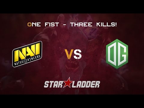 One Fist - Triple Kill! by DityaRa vs. OG @Starladder l i-league