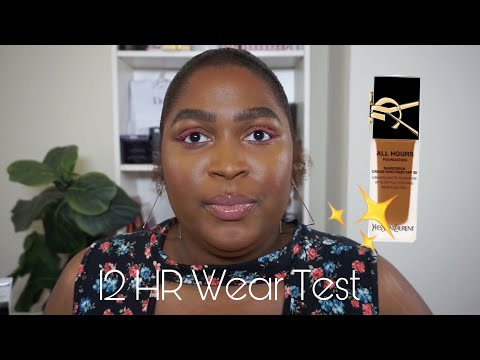 YSL Changed My Favorite Foundation! YSL All Hours Luminous Matte Foundation  | This Is Black Beauty