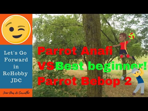 Parrot Anafi VS Parrot Bebop 2 - Which one is the best option for a beginner? in 2018
