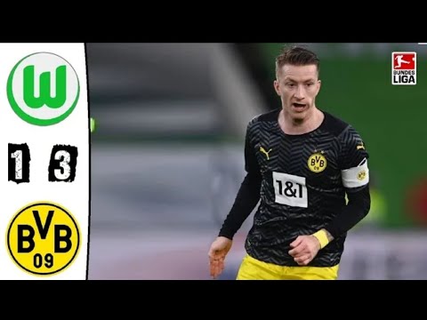 Wolfsburg 1-3 Dortmund |highlights & All Goals  matchday-bundesliga-2021/2022