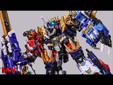 Miniforce Dinoid Warrior Great Rex Kaiser D9 Transformer Combine Robot 8PC Set