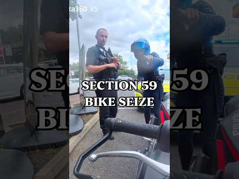 SECTION 59 | RSV4 1100 FACTORY | BIKE SEIZE | CAUGHT ON INSTA360 | READ CAPTION!