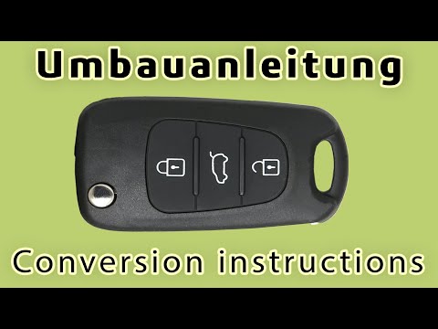 Ersatz Schlüssel Gehäuse wechseln passend für Hyundai Kia