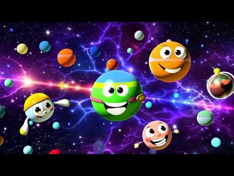 SPACE ADVENTURE SONG FOR KIDS 🚀✨  | Dance with Planets in the Galaxy!