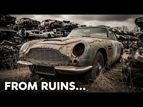 ASMR Car Restoration | Aston Martin DB6 Full Restoration from Ruins to Royalty