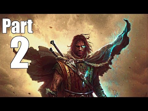 Middle Earth Shadow Of War Gameplay Walkthrough Part 2- No Mans Land & Rain of Arrows (XBOX ONE)