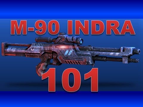 M-90 Indra 101 (Ultra Rare Sniper Rifle in Mass Effect 3 Multiplayer)