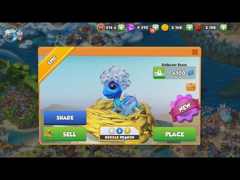 #DML Do you have Bubble Dragon? - Dragon Mania Legends