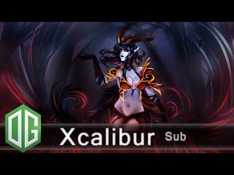 OG.Xcalibur Queen of Pain Gameplay  - Ranked Match - OG Dota 2