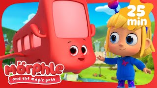 Morphle The Bus | Kids Fun & Educational Cartoons | Moonbug Play and Learn