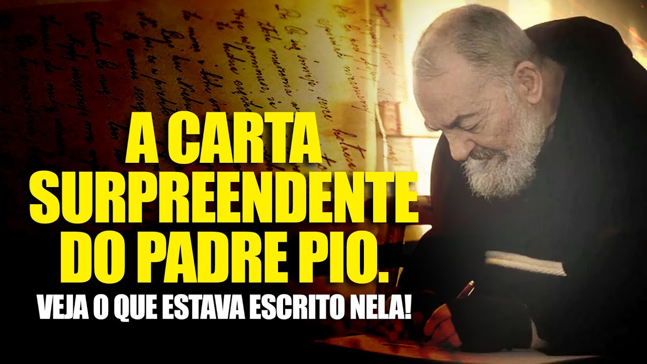 A Carta mais marcante que o Padre Pio escreveu.