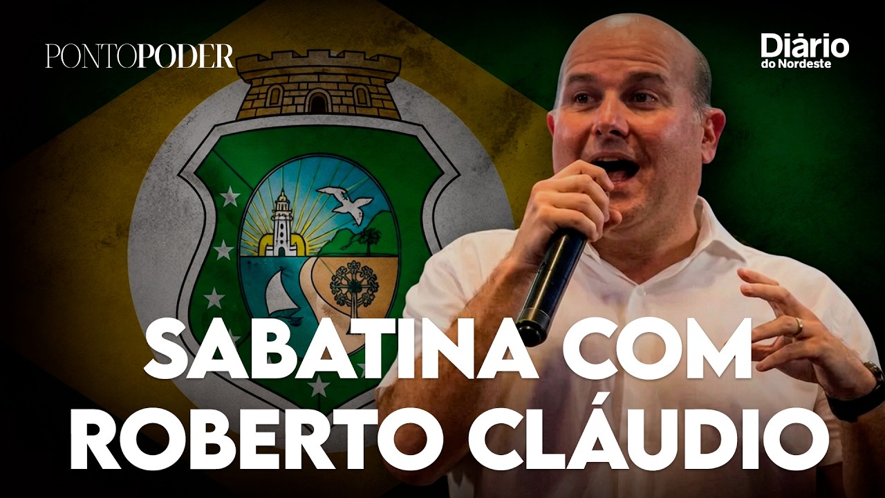 Imagem da notícia Roberto Cláudio é sabatinado pelo Diário do Nordeste; assista ao vivo