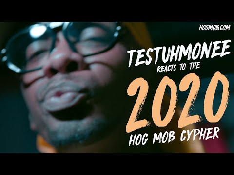 YOOO! BEST REACTION EVER!! TESTUHMONEE reacts to the 2020 HOG MOB Cypher ...YOU BE THE JUDGE! 🤦🏾‍♂️