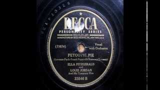 Ella Fitzgerald and Louis Jordan_&quot; Petootie Pie &quot; (1946)
