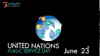 united nations public service day