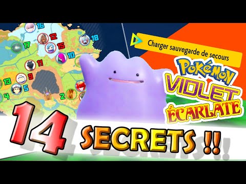 , title : '14 SECRETS / TRICKS / ASTUCES sur POKÉMON VIOLET & ÉCARLATE !!'