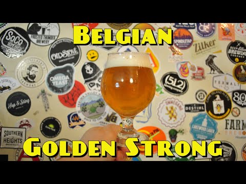 Award Winning Belgian Golden Strong All-Grain Recipe