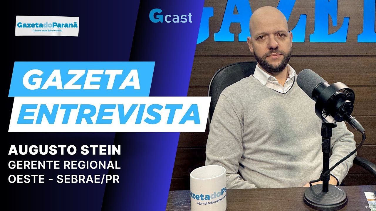 GAZETA ENTREVISTA – ELIANE ALEXANDRINO CONVERSA COM AUGUSTO STEIN DO SEBRAE-PR
