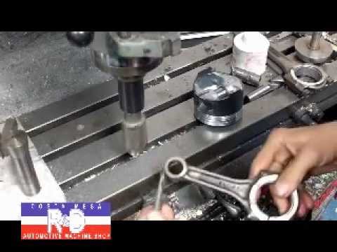Honda Rod Narrowing to use B18 Rods in a B16