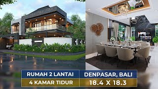 MEGAH DENGAN TAMPILAN MASKULIN, BEGINI MEWAHNYA DESAIN HUNIAN MODERN DI BALI! - JASA ARSITEK