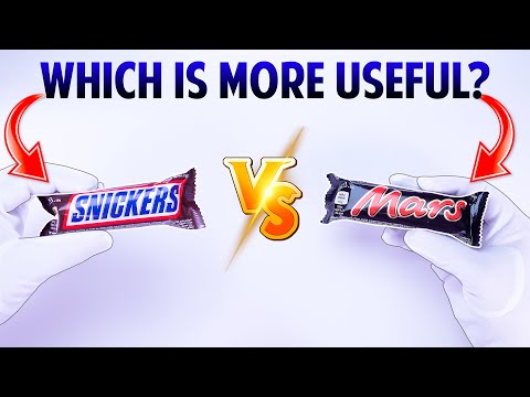 Snickers VS Mars - Comparison. Which is more useful - Snickers or Mars?