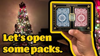 Are these the BEST Plastic Playing Cards? KEM Playing Cards Poker Sized Deck Review. 100% Plastic!