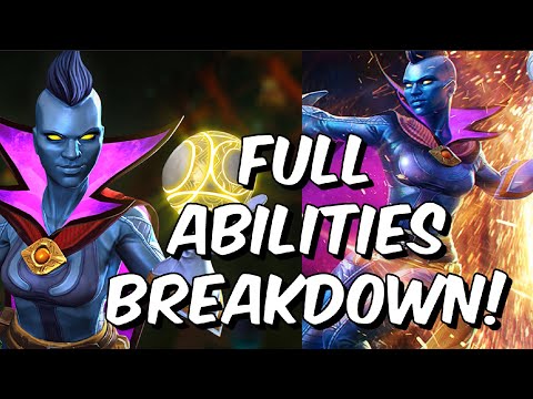 Sorcerer Supreme Full Abilities Breakdown! - Strong Utility Mystic? - Marvel Contest of Champions