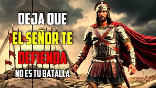 DIOS PELEA por TI! "¡DIOS ya GANÓ tu BATALLA! DEJA que SU ARMADURA Y GRACIA PELEE POR TI"