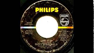 DUSTY SPRINGFIELD  - LIVE IT UP 1964 Philips ‎– 40245