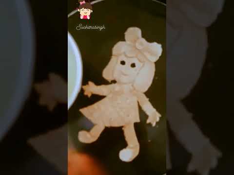 doll shape roti #gudiyarani #dolls #roti #snacks #cokkingvideos #makingideas #breakfast #shortvideo