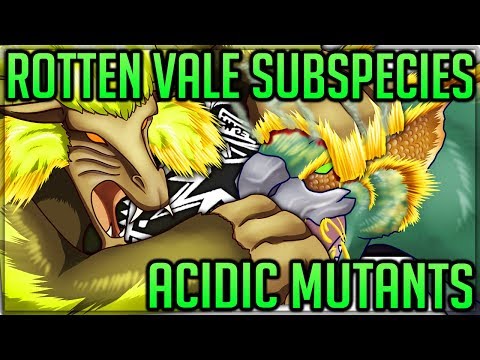 Iceborne Rotten Vale Subspecies - New Mutant Monsters - Monster Hunter World Iceborne! (Theory/Fun)