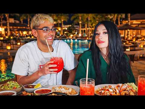 N3on & Yera Go to a Fancy Restaurant In Cancun!