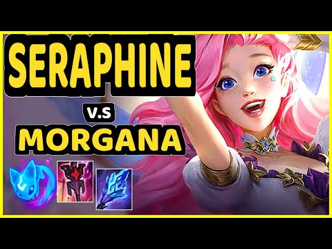 TARGAMAS (SERAPHINE) vs MORGANA - BOTTOM SUPPORT CHALLENGER GAMEPLAY - EUW