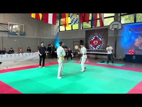 Bavarian Open 2025 Lennart gewinnt seinen 1. Kampf mit Ippon