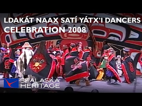 Ldakát Naax Satí Yátx'i Dancers,  Celebration 2008 I Sealaska Heritage