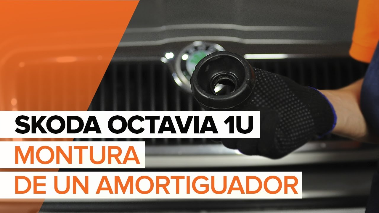 Cómo cambiar: copelas del amortiguador de la parte delantera - Skoda Octavia 1U | Guía de sustitución