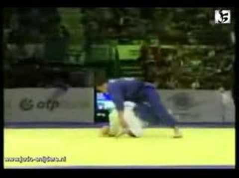 Judo EC 2008 Lissabon Tsirekidze (GEO) - Dafreville (FRA)