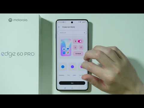 Motorola Edge 60 Pro: How to Create Own Theme