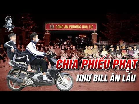 MÙNG 5 TẾT, NHÓM BOY PHỐ NINH BÌNH ĂN PHẠT 1 TỶ 6 TIỀN VƯỢT ĐÈN ĐỎ, BÓC 315 CUỐN LỊCH