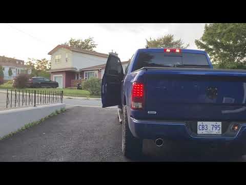 Ram 1500 with Flowmaster Flow Fx muffler