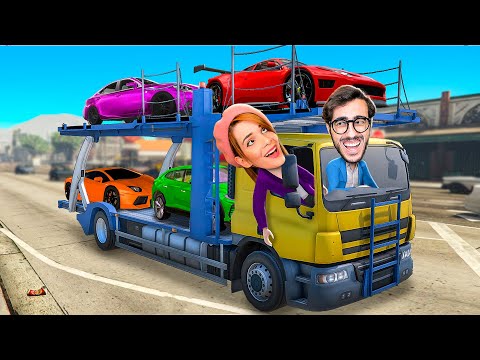 VENDIAMO LE AUTO DI LUSSO RUBATE! - GTA 5