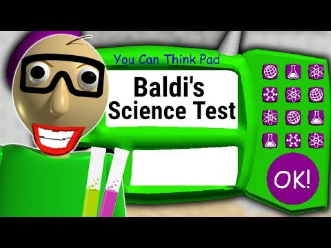 BALDI KNOWS SCIENCE NOW?! | Baldi's Basics Mod