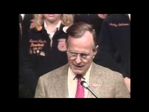 George H.W. Bush Blooper